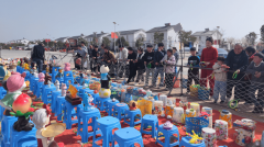 滩区里的老房子都建正在高高的